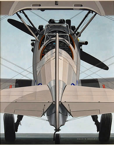 The Boeing (A75N1) PT-17 Stearman - by Colin E. Bowley