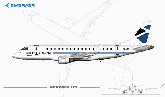 Embraer 170 by Bob Aikens