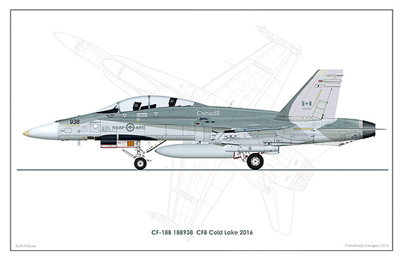 CF-18 Hornet by Bob Aikens